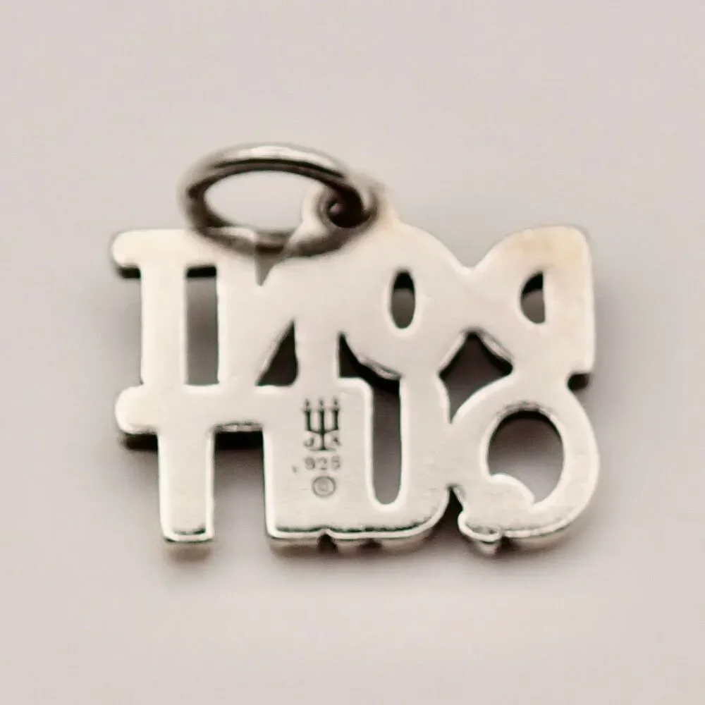 NEW James Avery Sterling Silver Dont Quit Charm Pendant 925 Inspirational Word - Picture 3 of 3